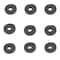 12 Pack: Black PVC Rondelle Spacer Heishi Beads, 5.8mm by Bead Landing™
